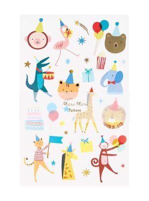 Τατουάζ Animal Parade (2 sheets)