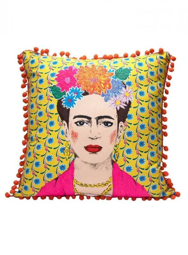 Μαξιλάρι Boho Frida κίτρινο