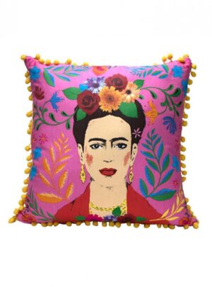 Μαξιλάρι Boho Frida ροζ