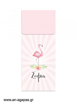 Μπομπονιέρα  Bubbles  45ml  Tropical  Flamingo