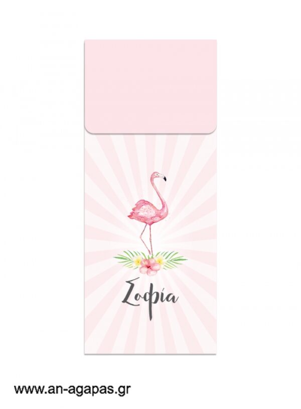 Μπομπονιέρα  Bubbles  45ml  Tropical  Flamingo