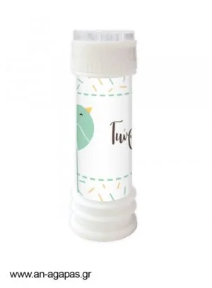 Μπομπονιέρα  Bubbles  Blue  Bird 