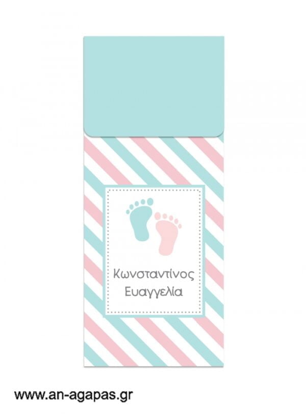 Μπομπονιέρα  Bubbles  Happy  Feet
