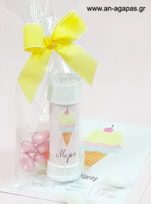 Μπομπονιέρα  Bubbles  Pastel  Ice-cream