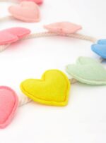 Γιρλάντα Felt Heart