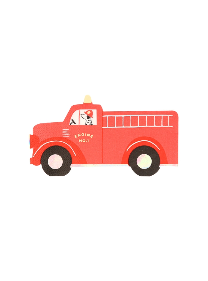 Χαρτοπετσέτα Fire Truck (16τμχ)