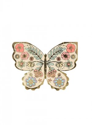 Χαρτοπετσέτα Floral Butterfly (16τμχ)