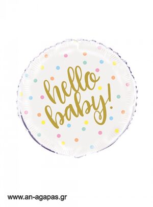 Μπαλόνι Foil Hello Baby