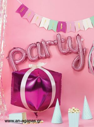 Μπαλόνι Foil Party Pink