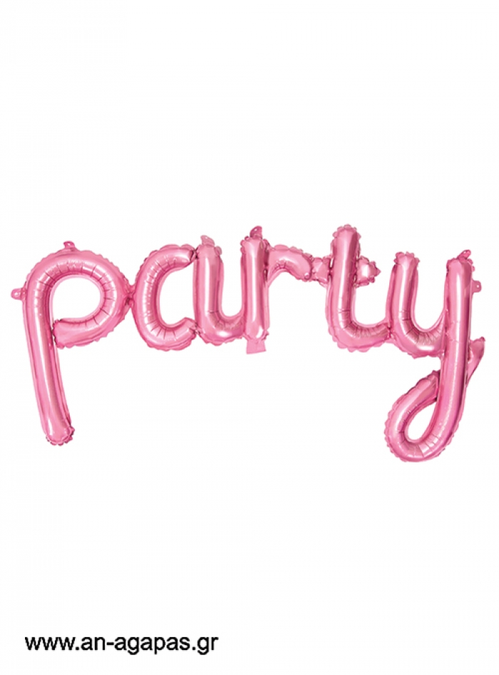 Μπαλόνι Foil Party Pink