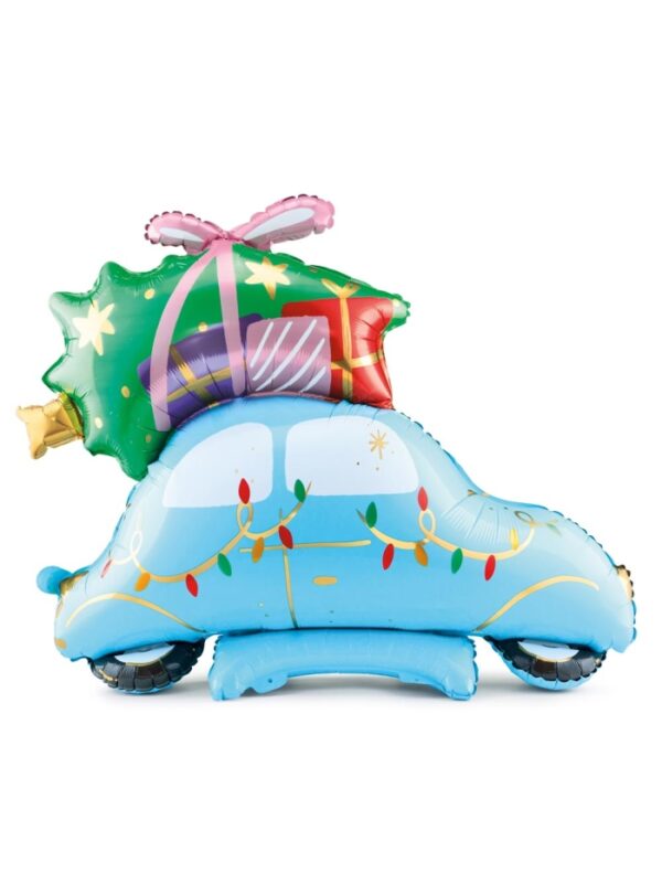 Μπαλόνι Foil Standing Christmas Car