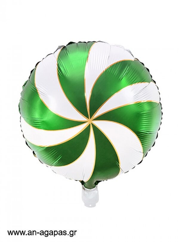 Μπαλόνι Foil Καραμέλα Πράσινη