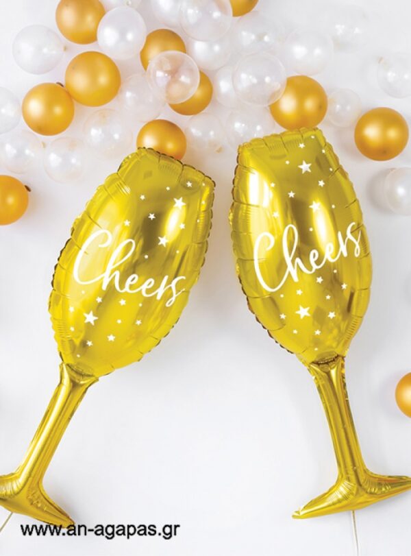 Foil-Ποτήρι-Σαμπάνιας-Cheers-1.jpg Μπαλόνι Foil Ποτήρι Σαμπάνιας Cheers