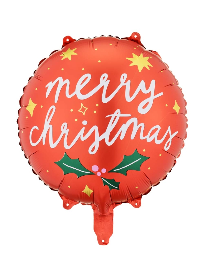 Μπαλόνι Foil Στρογγυλό Merry Christmas