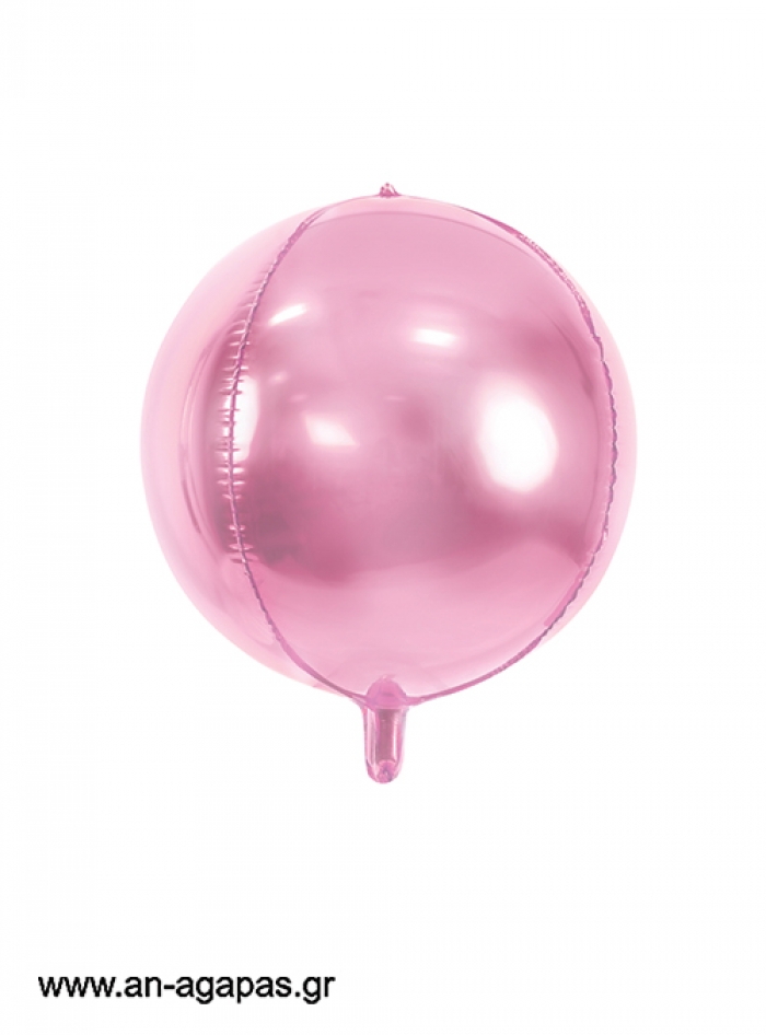 Μπαλόνι Foil Σφαίρα Ροζ