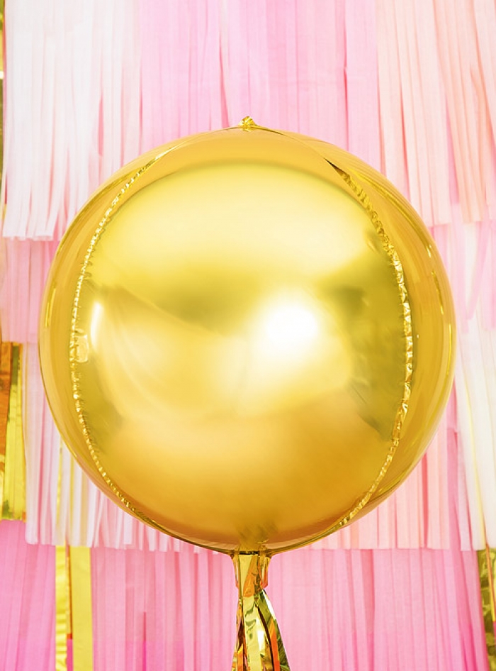 Μπαλόνι Foil Σφαίρα Χρυσή