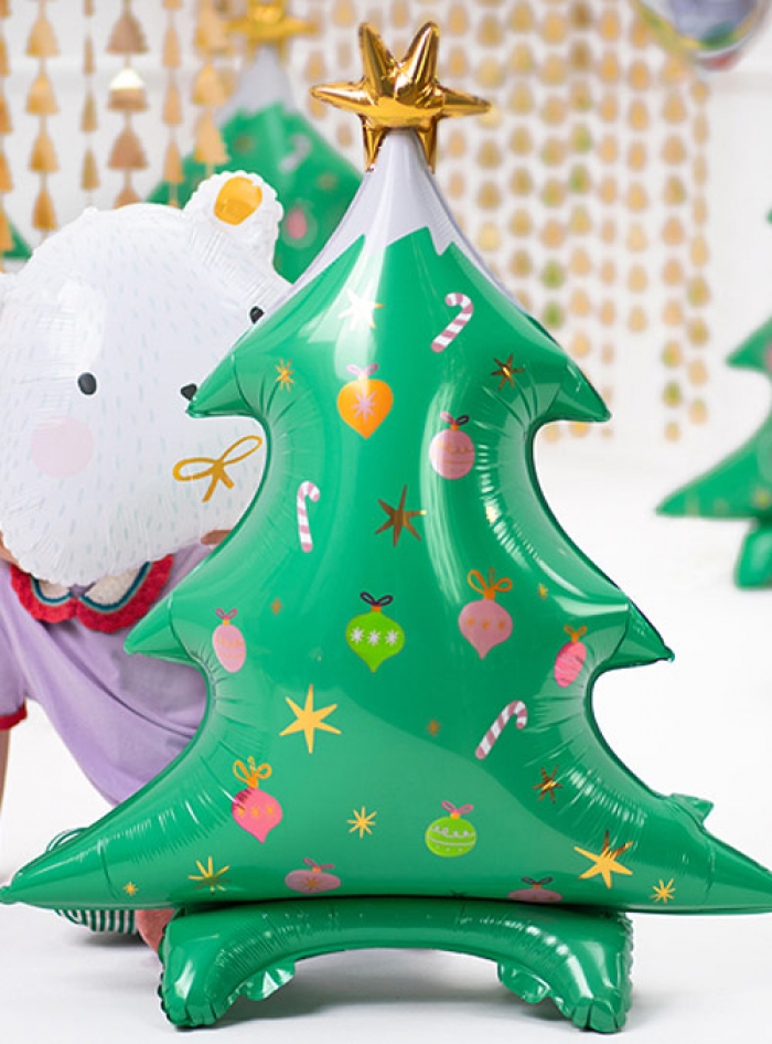 Μπαλόνι Foil Χριστουγεννιάτικο Δέντρο