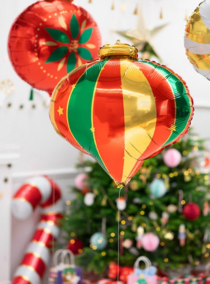 Μπαλόνι Foil Χριστουγεννιάτικο Στολίδι
