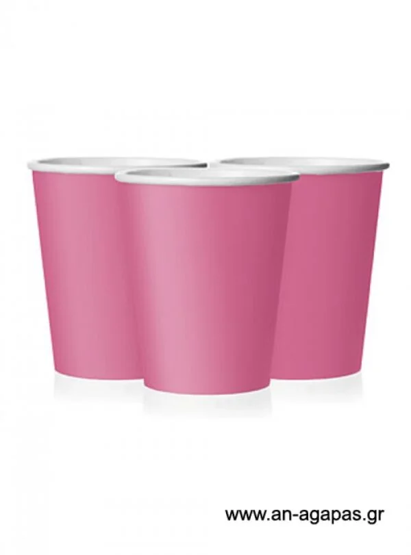 Ποτήρι Fuchsia  (8τμχ)