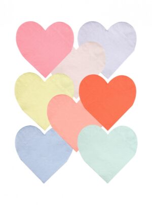 Χαρτοπετσέτα  Heart  Pastel  (20τμχ)