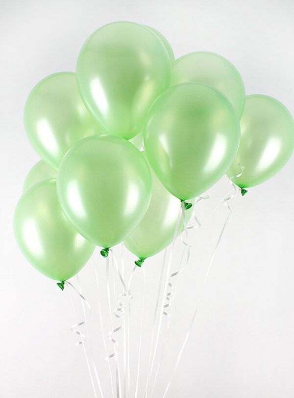 Μπαλόνια  Perle  Ligth  Green