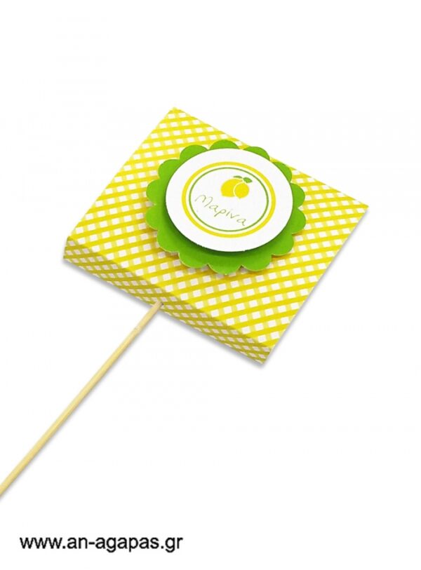 Γλειφιτζούρι  Personalised  Lemon  Checks