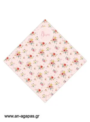Χωνάκια Pink Vintage Roses
