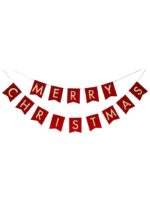Γιρλάντα Red Velvet Merry Christmas