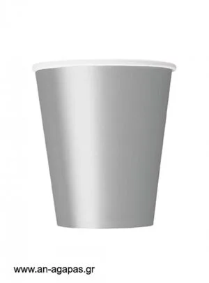 Ποτήρι  Silver  (8τμχ) 