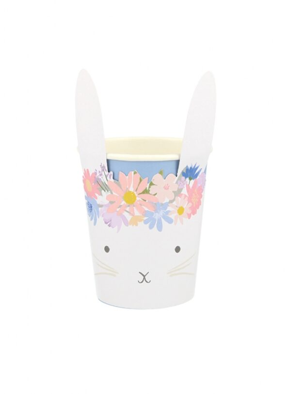 Ποτήρι Spring Floral Bunny (8τμχ)