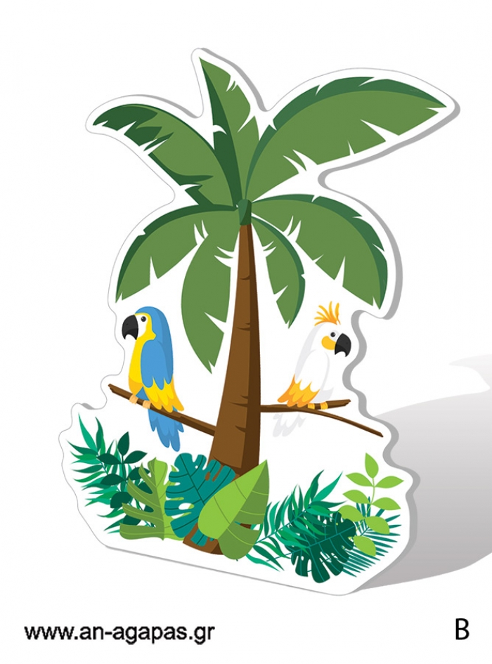Διακόσμηση Tropical Jungle