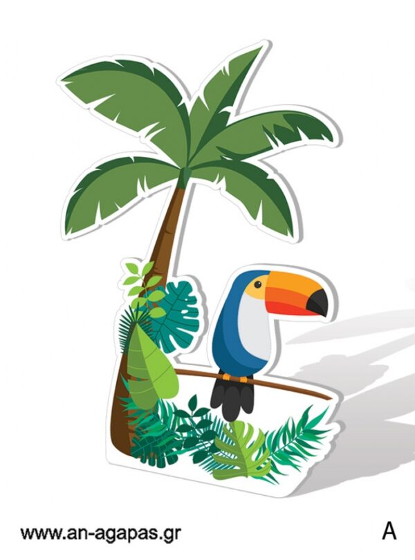 Διακόσμηση Tropical Jungle