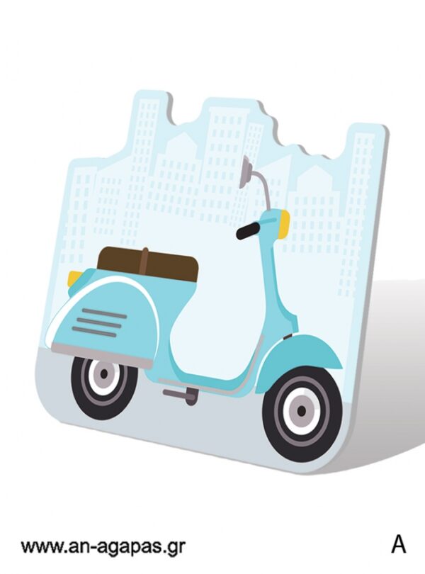 Διακόσμηση Vespa Μονόγραμμα