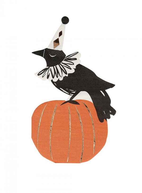 Χαρτοπετσέτα Vintage Halloween Crow