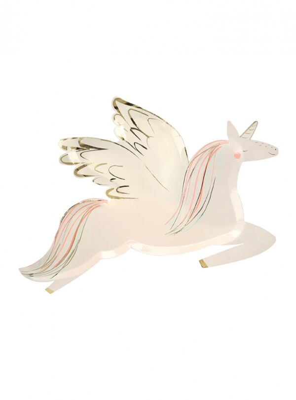 Πιάτο  Winged  Unicorn  (8τμχ)