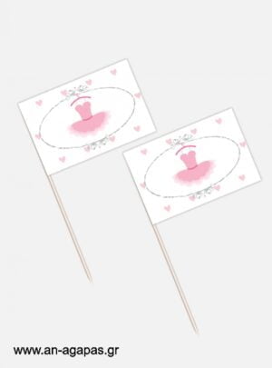ΑΝ  ΑΓΑΠΑΣ  –  Toothpick  flags  Too  Too  Dress 