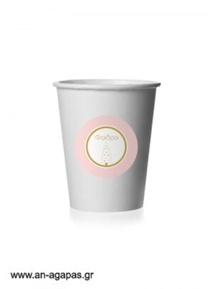 ΑΝ  ΑΓΑΠΑΣ  –Round  Stickers    Pink  Christmas 