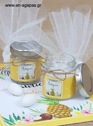 Μπομπονιέρα  Αρωματικό  Κερί  65ml  Tropical  PIneapple