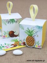 Βάπτισης-3D-Κουτί-Tropical-Pineapple-1-5.jpg Μπομπονιέρα Βάπτισης 3D Κουτί Tropical Pineapple