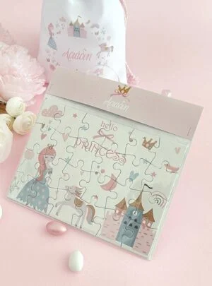 Μπομπονιέρα Βάπτισης Puzzle Hello Princess
