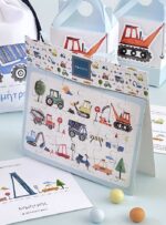 Βάπτισης-Puzzle-Vehicles.jpg Μπομπονιέρα Βάπτισης Puzzle Vehicles