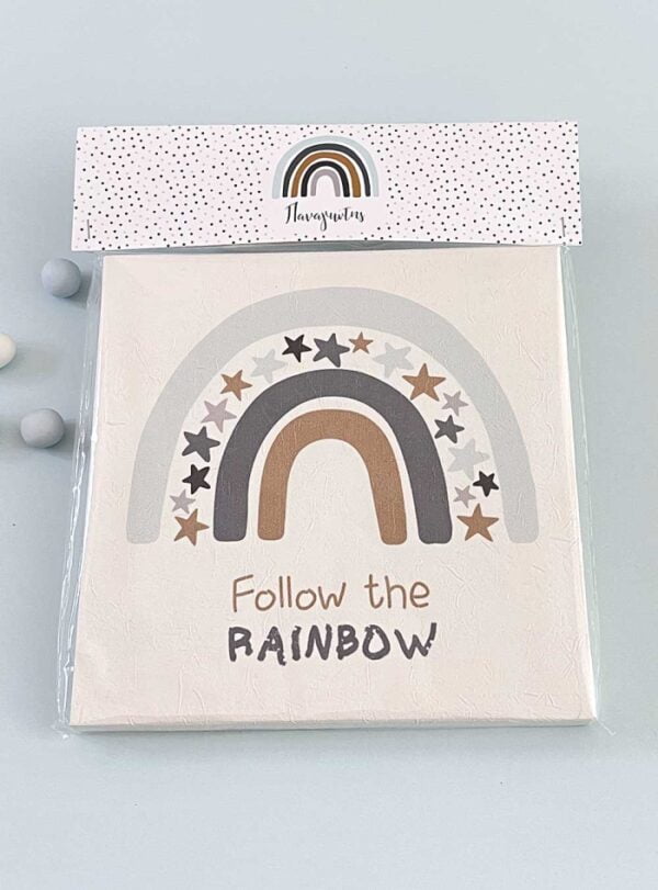 Μπομπονιέρα Βάπτισης Καδράκι Blue Star RaInbow