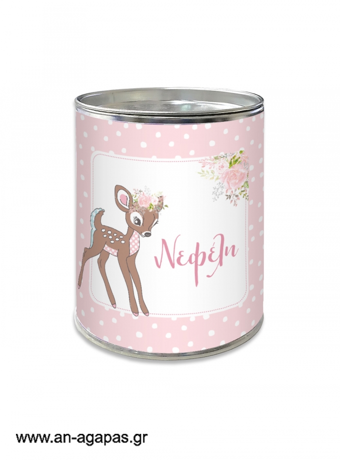 Μπομπονιέρα  Βάπτισης  Κουμπαράς  Baby  Deer