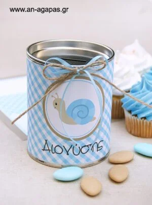Μπομπονιέρα  Βάπτισης  Κουμπαράς  Baby  Snail