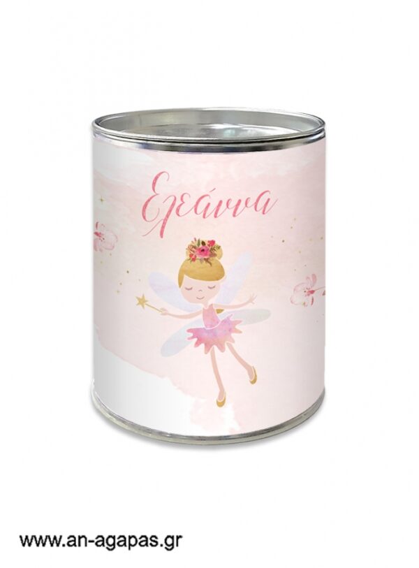 Μπομπονιέρα Βάπτισης Κουμπαράς Blossom Fairies