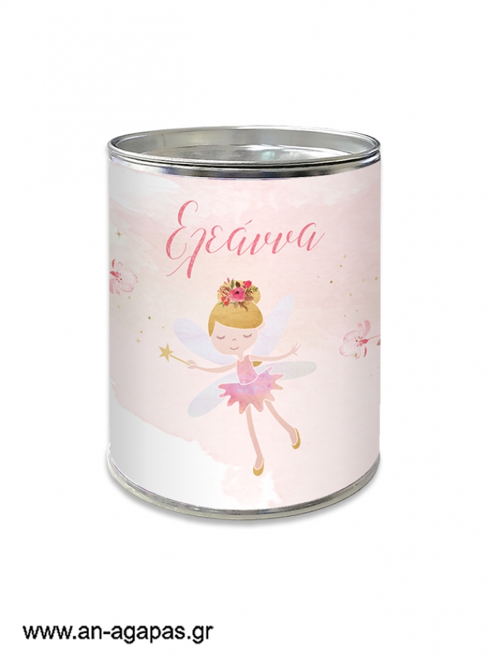 Μπομπονιέρα Βάπτισης Κουμπαράς Blossom Fairies