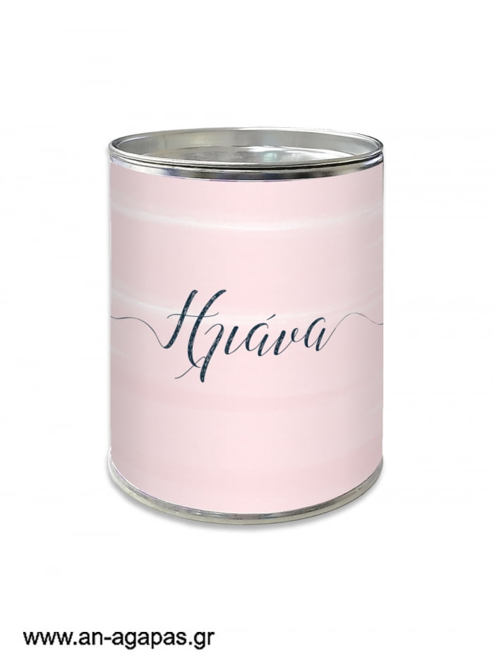 Μπομπονιέρα Βάπτισης Κουμπαράς Pink Sky