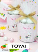 Μπομπονιέρα Βάπτισης Κουμπαράς Pink Wonder