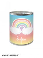 Βάπτισης-Κουμπαράς-Rainbow-6.jpg Μπομπονιέρα Βάπτισης Κουμπαράς Rainbow