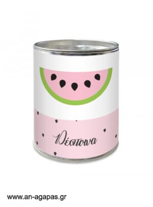 Μπομπονιέρα  Βάπτισης  Κουμπαράς  Watermelon